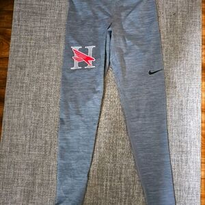 Nike Gray Leggings Athletic Fit